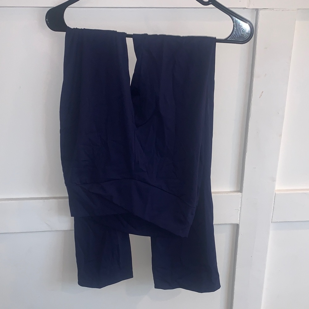 Navy Blue Yoga Pants